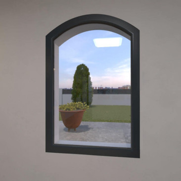 Ventana de Aluminio en Arco...