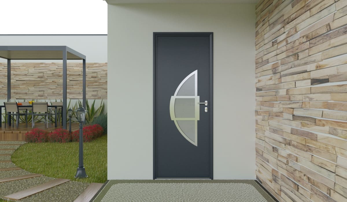 Puerta de Entrada en Aluminio a Medida Cabrera Alunox - Imagen 2