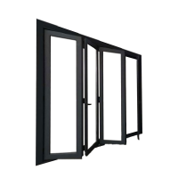 Puerta Acordeón Gris